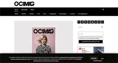 Desktop Screenshot of ocimagazine.es